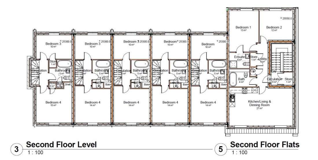 Floorplan for Development Site @ 12 Station Road, Shirehampton