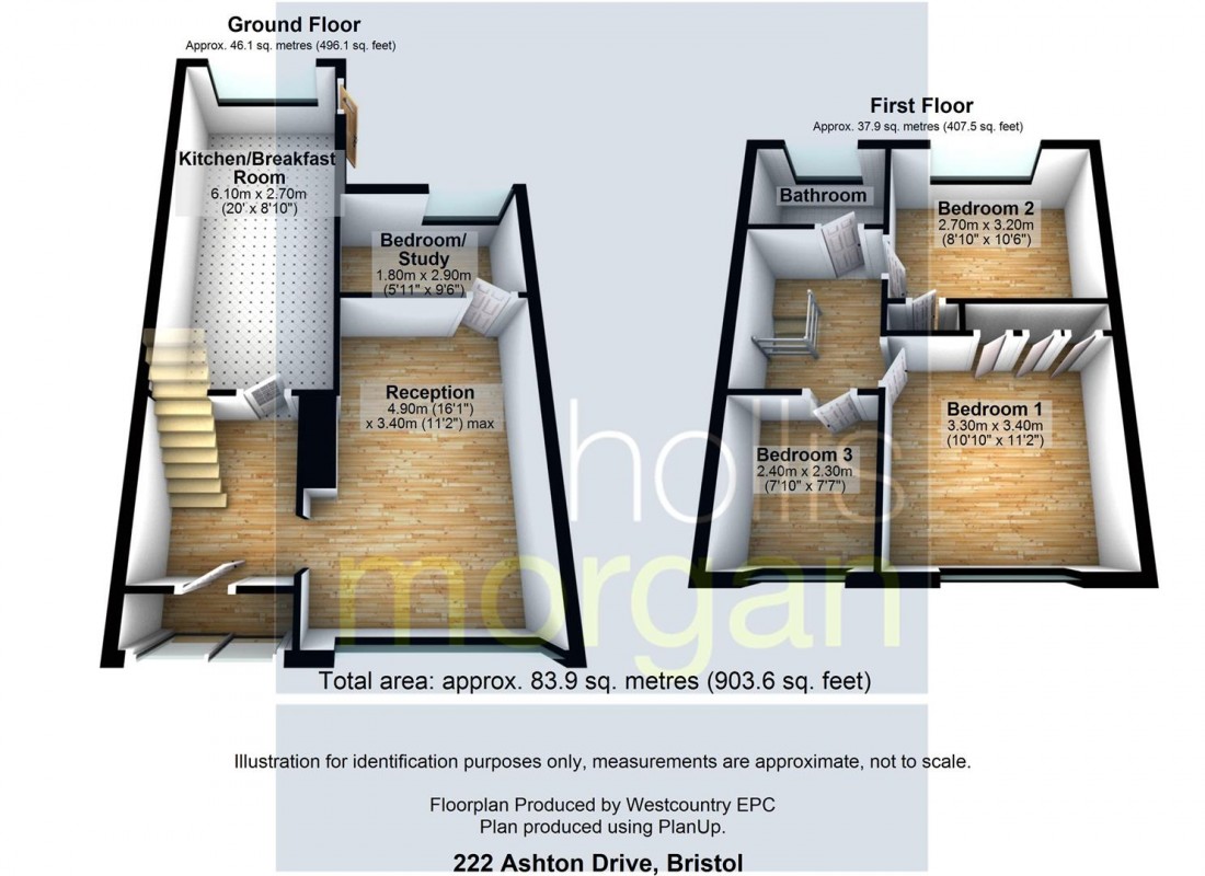 Floorplan for HOUSE FOR BASIC UPDATING - PLUS GARAGE