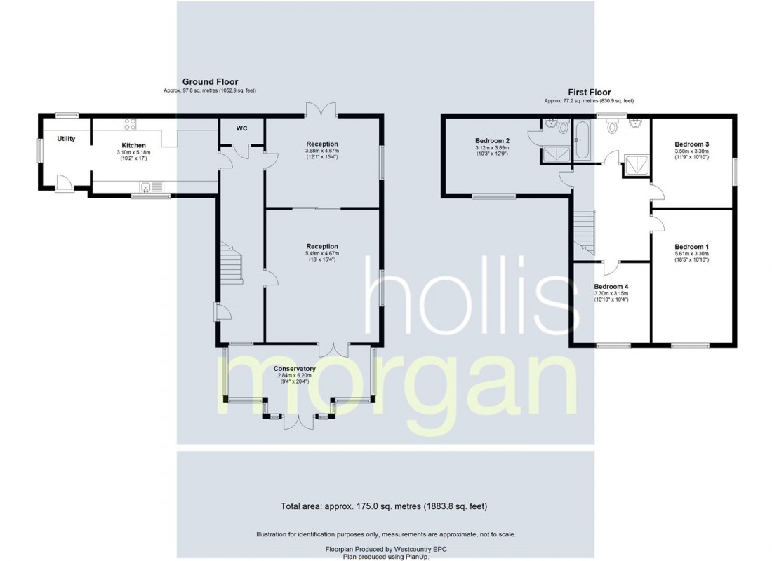 Floorplan for DETACHED COTTAGE IN WOODLAND SETTING