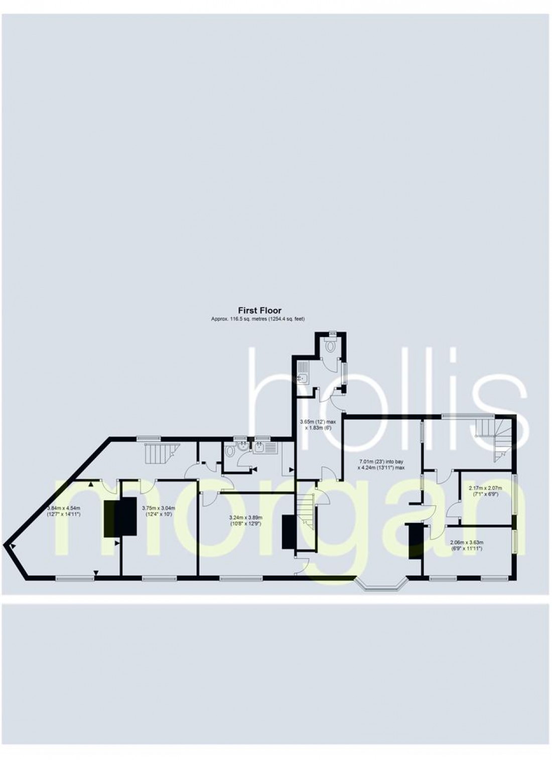 Floorplan for 6 - 7 South Liberty Lane, Bedminster, Bristol