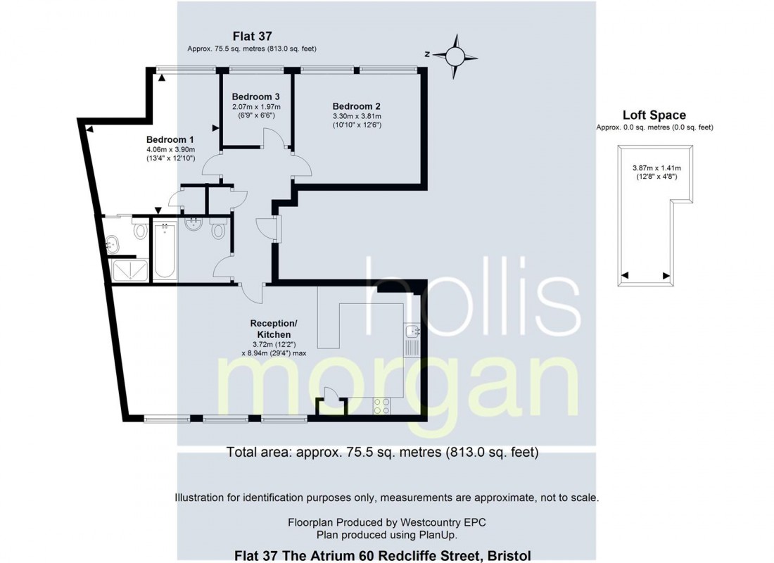 Floorplan for The Artium, Redcliff Street