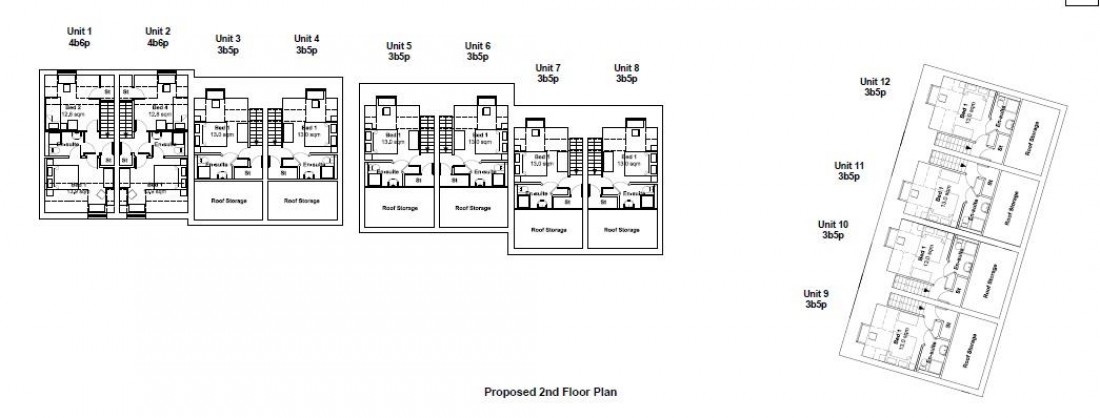 Floorplan for PP GRANTED FOR 12 HOUSES - G.D.V £3 M