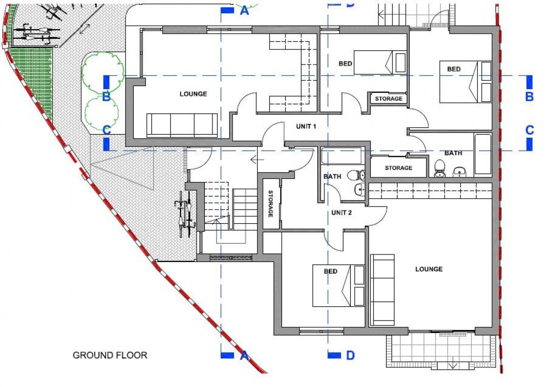 Floorplan for LAND FOR DEVELOPMENT, HORFIELD