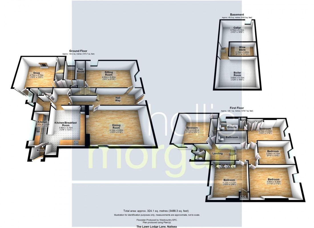 Floorplan for GEORGIAN HOME FOR MODERNISATION - NAILSEA