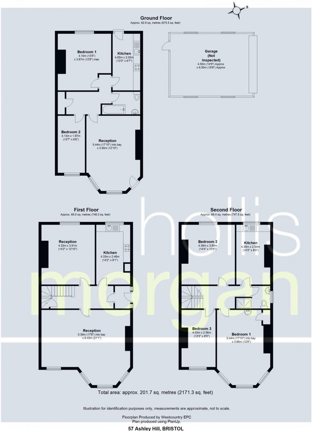 Floorplan for HOUSE + FLAT + DOUBLE GARAGE - ASHLEY HILL