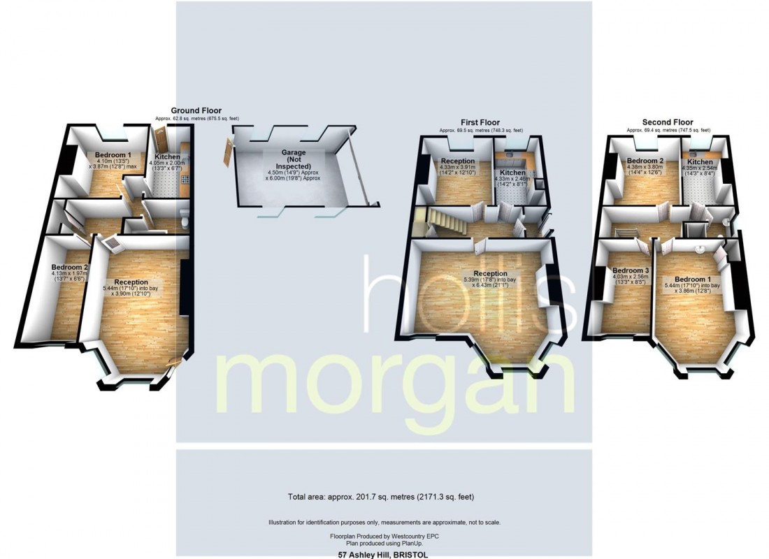 Floorplan for HOUSE + FLAT + DOUBLE GARAGE - ASHLEY HILL