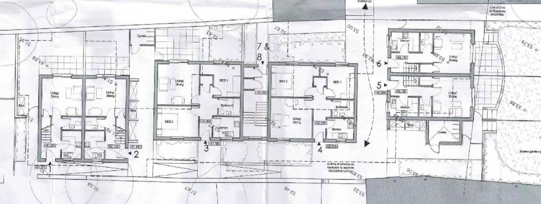 Floorplan for LAND - PLANNING GRANTED 8 UNITS