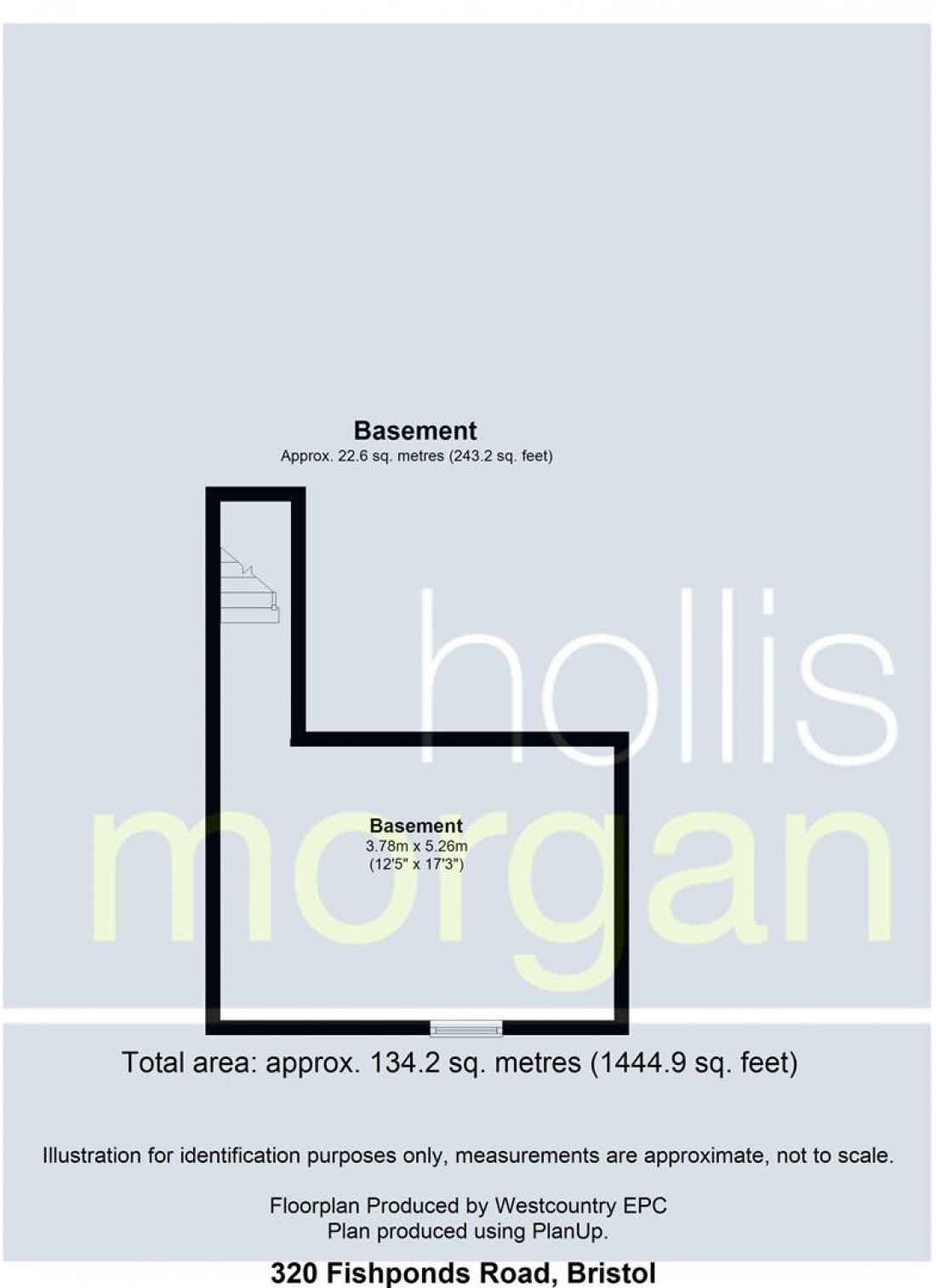 Floorplan for PERIOD PROPERTY FOR MODERNISATION + GARAGE