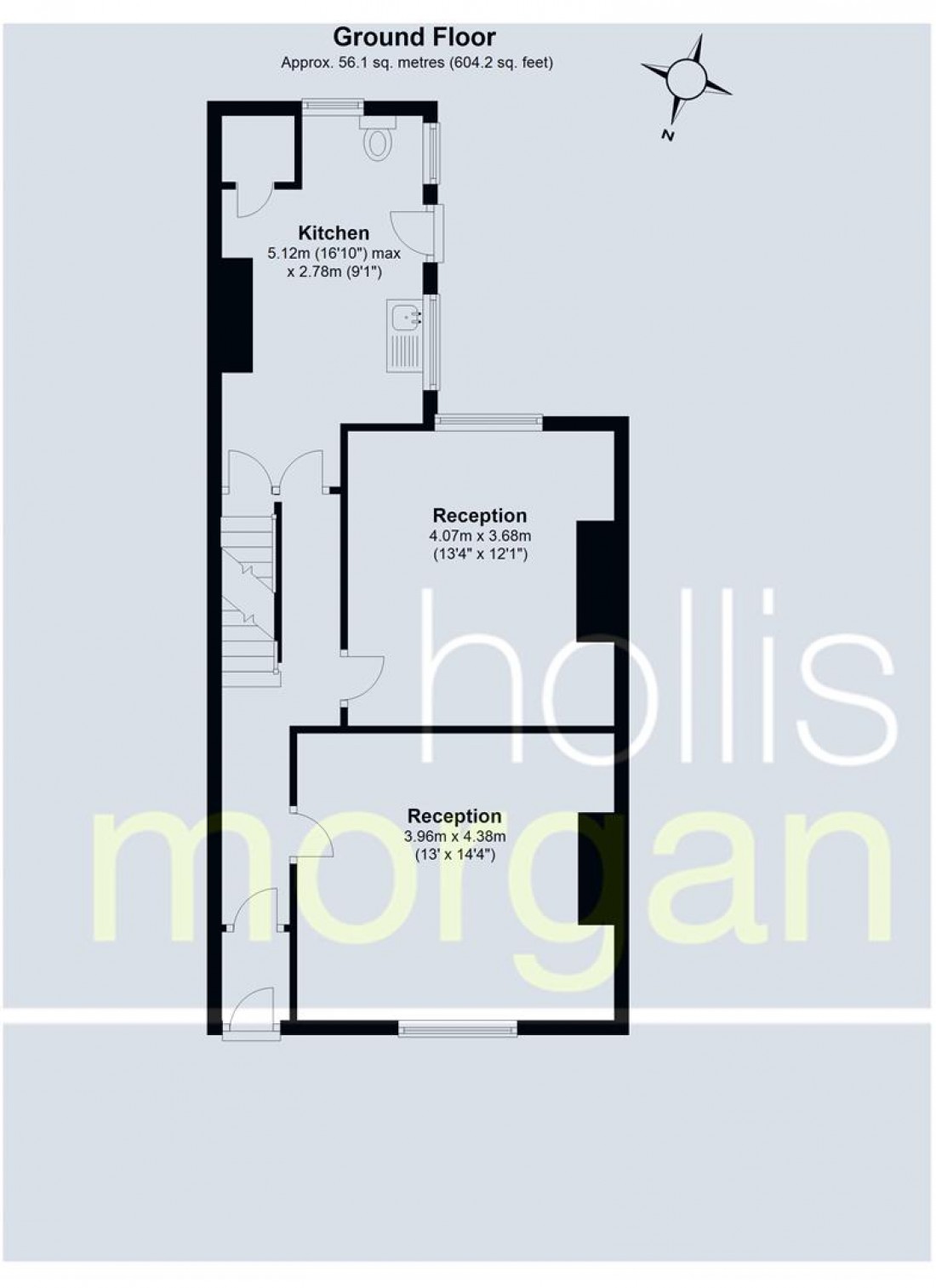 Floorplan for PERIOD PROPERTY FOR MODERNISATION + GARAGE