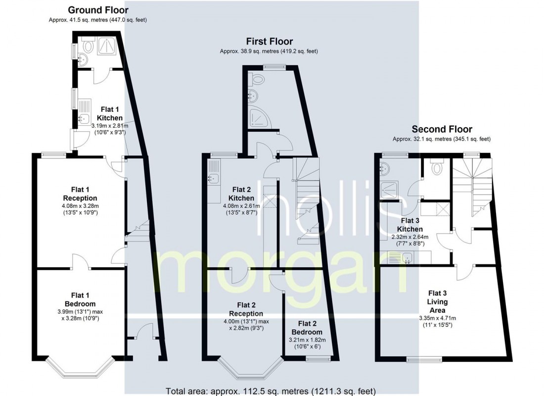 Floorplan for FREEHOLD BLOCK OF 3 X FLATS