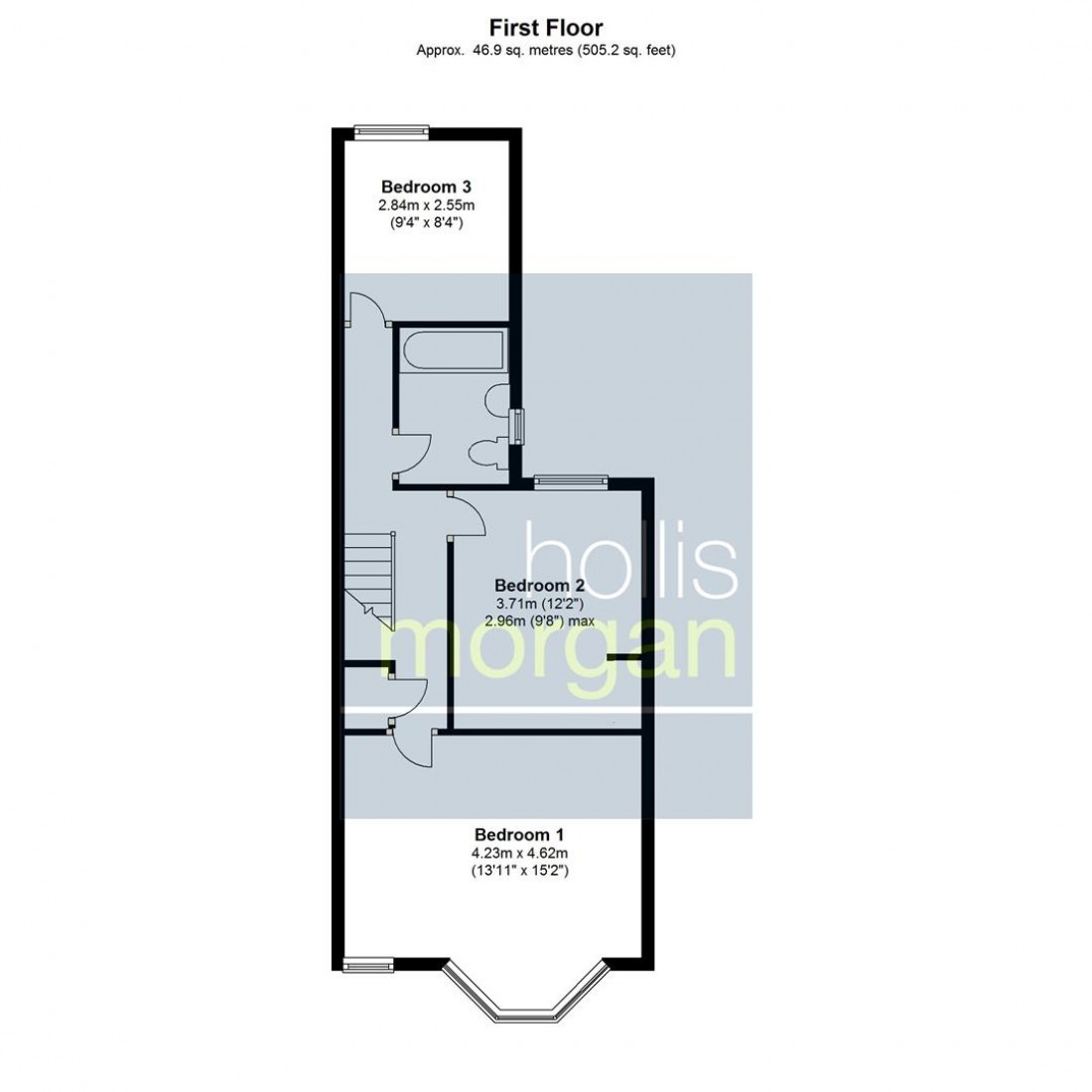 Floorplan for Douglas Road, Horfield, Bristol
