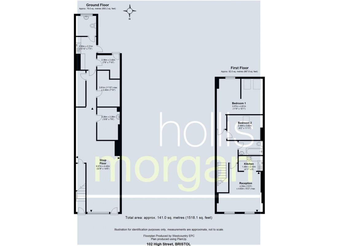Floorplan for MIXED USE INVESTMENT - HIGH STREET LOCATION