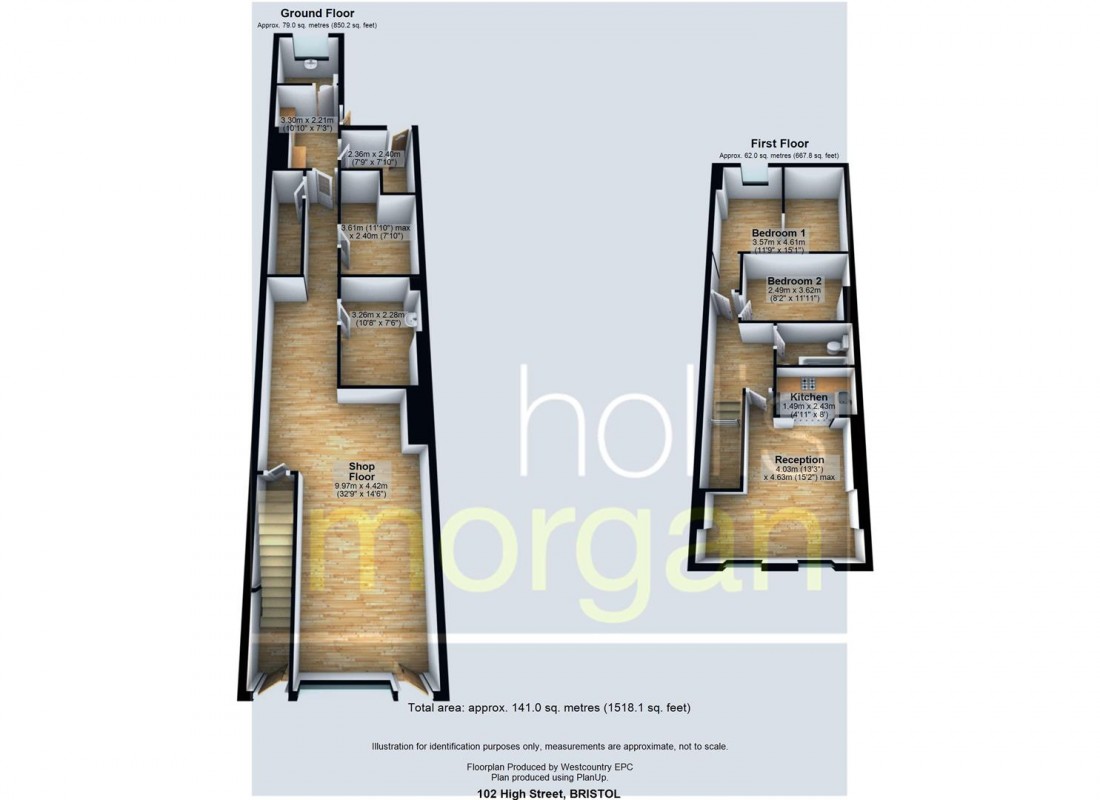 Floorplan for MIXED USE INVESTMENT - HIGH STREET LOCATION