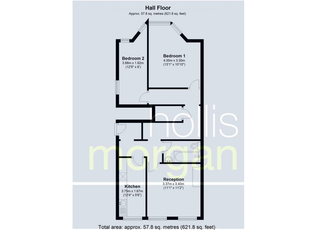 Floorplan for HALL FLOOR FLAT FOR BASIC UPDATING