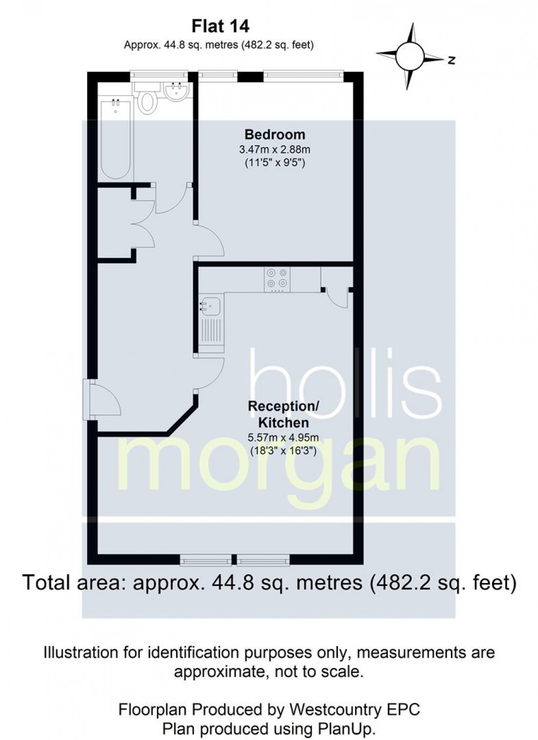 Floorplan for Jacobs Wells Road, Clifton