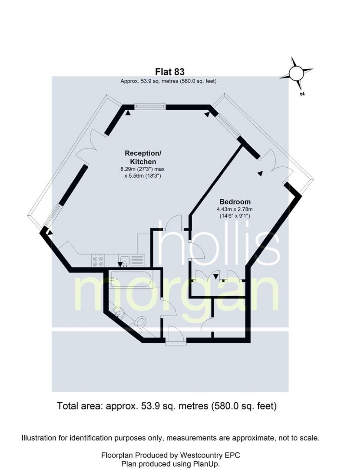 Floorplan for Montague Street, City Centre