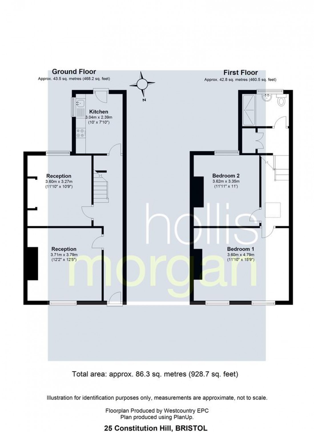 Floorplan for Constitution Hill, Cliftonwood