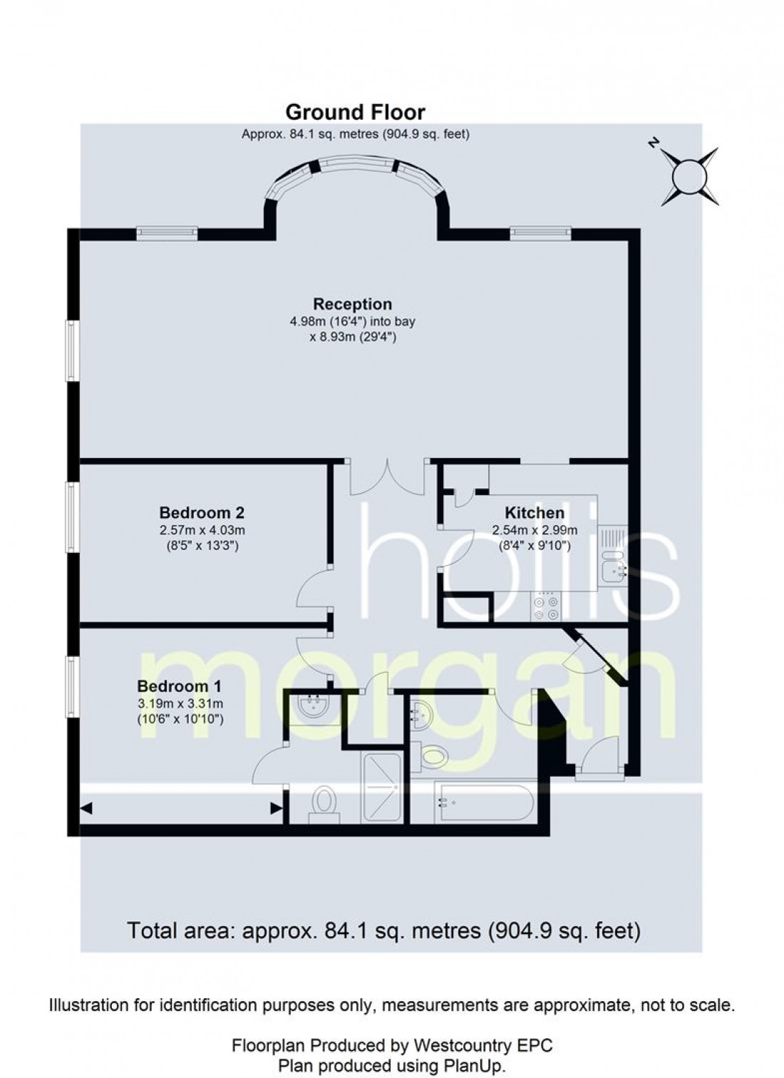 Floorplan for The Avenue, Clifton