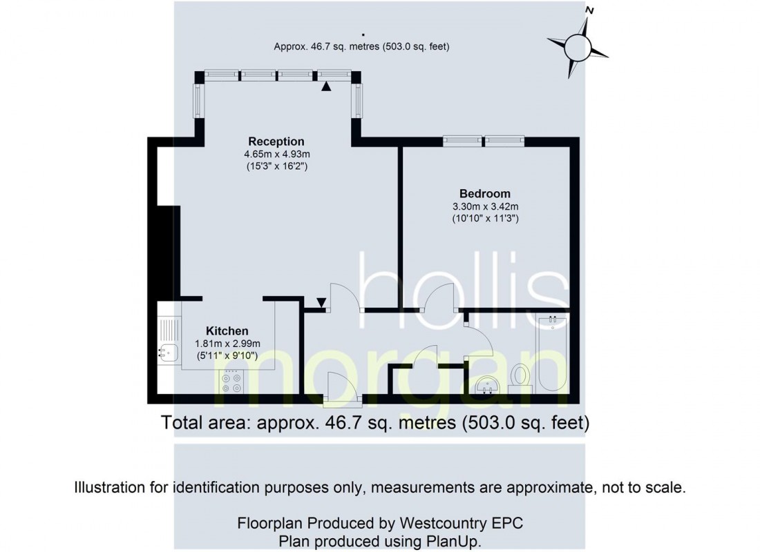 Floorplan for Chantry Road, Clifton