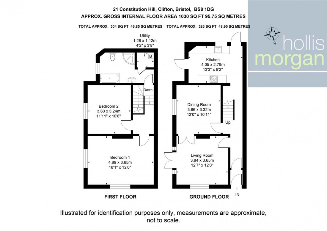 Floorplan for Constitution Hill, Clifton