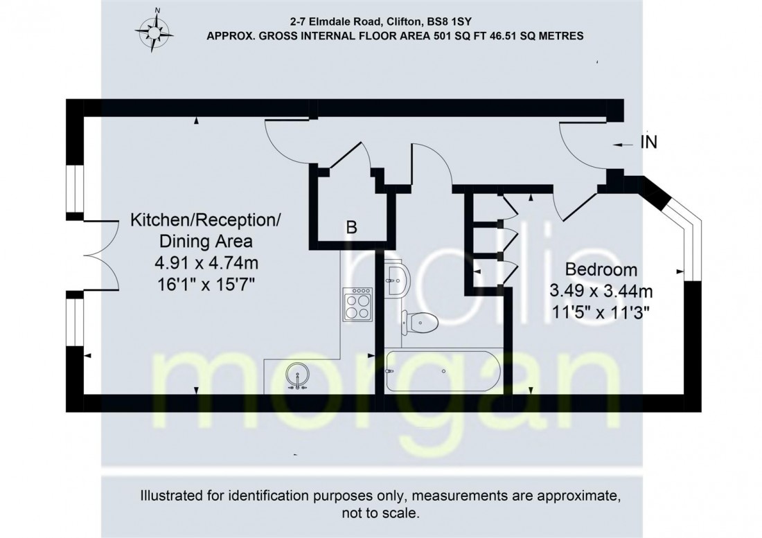 Floorplan for Elmdale Road, Clifton