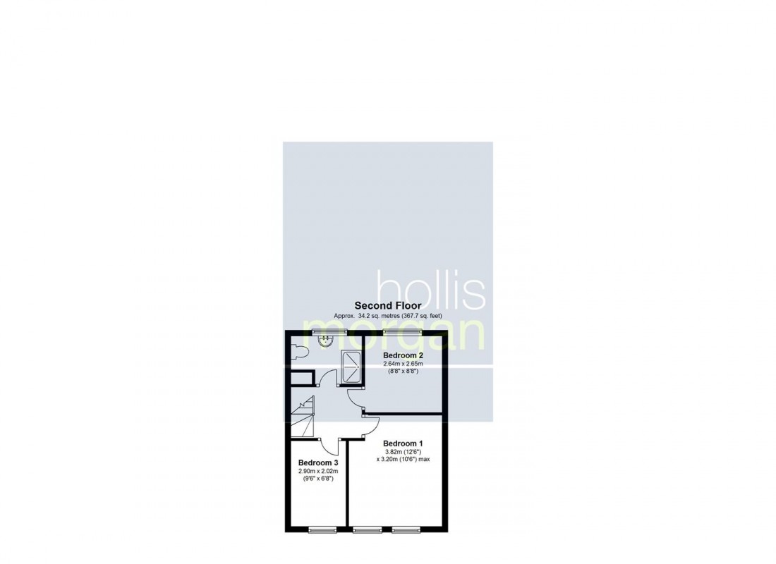 Floorplan for Queens Road, Bishopsworth, Bristol