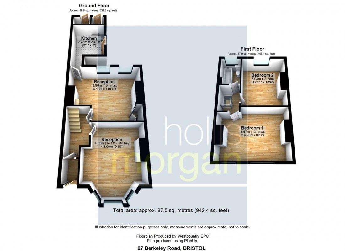 Floorplan for TERRACED HOUSE FOR MODERNISATION