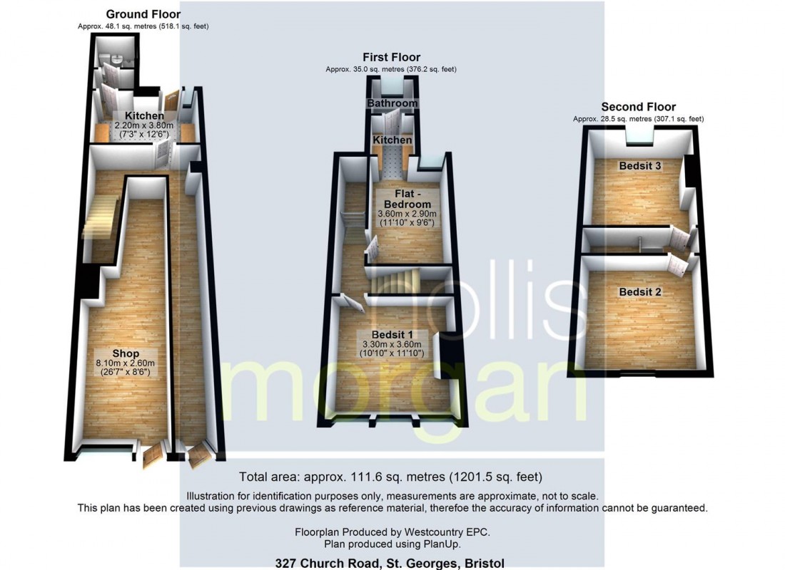 Floorplan for MIXED USE INVESTMENT - £24k PA