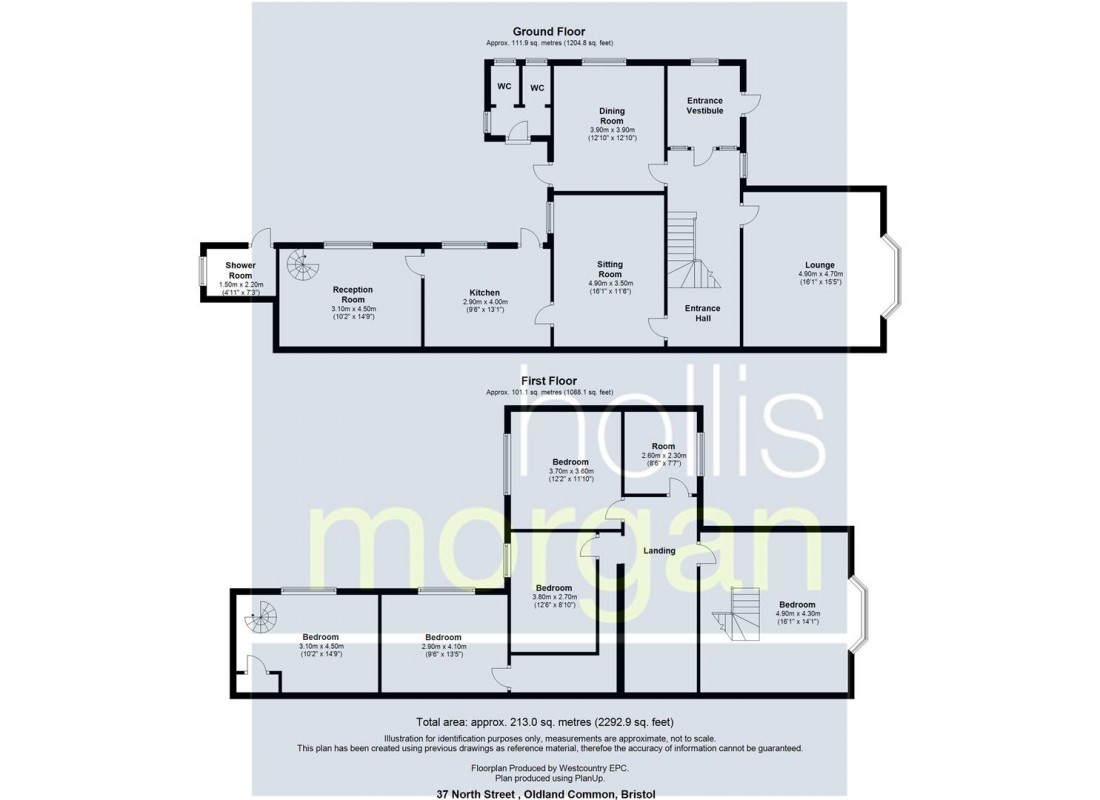 Floorplan for PERIOD HOUSE - REQUIRES MODERNISATION