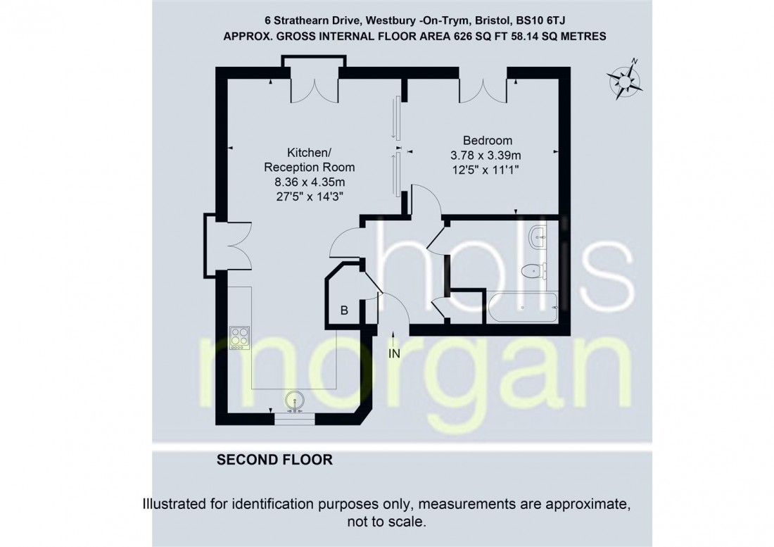 Floorplan for Strathearn Drive, Westbury-On-Trym