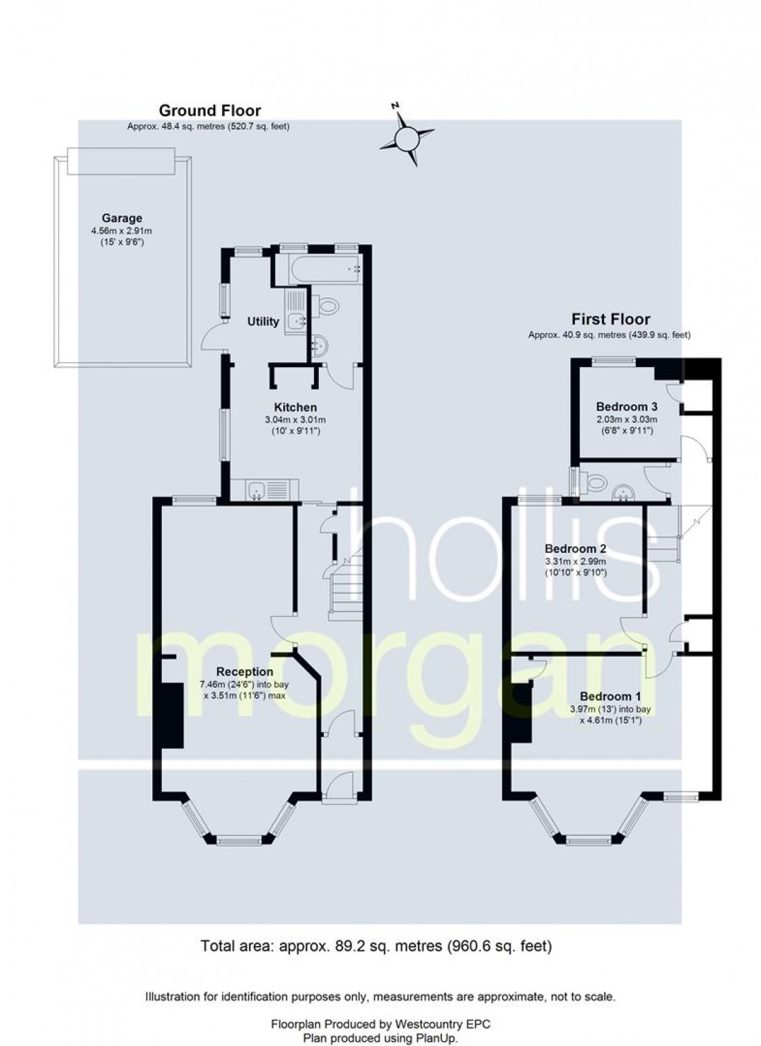 Floorplan for Oldfield Road, Hotwells