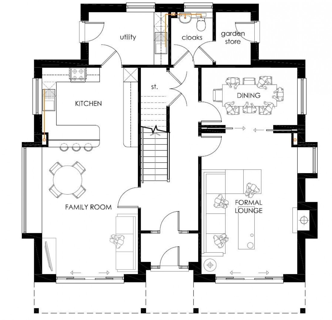 Floorplan for PRIME PLOT - PLANNING GRANTED