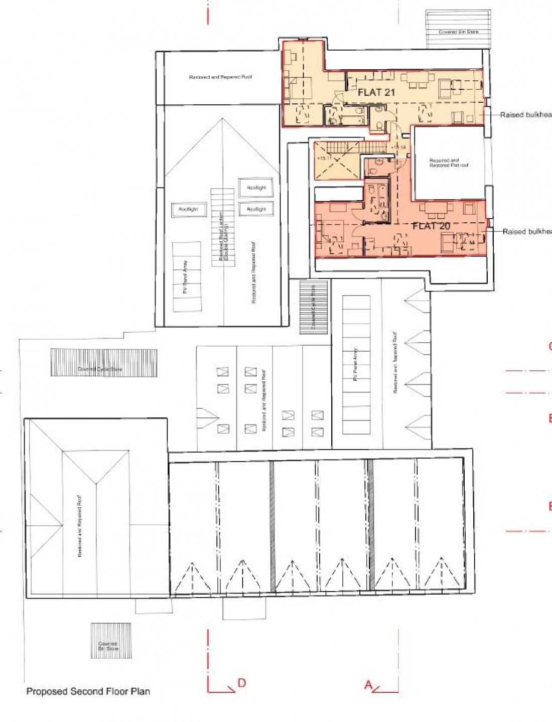 Floorplan for ST AGNES - PP GRANTED 23 RESI UNITS