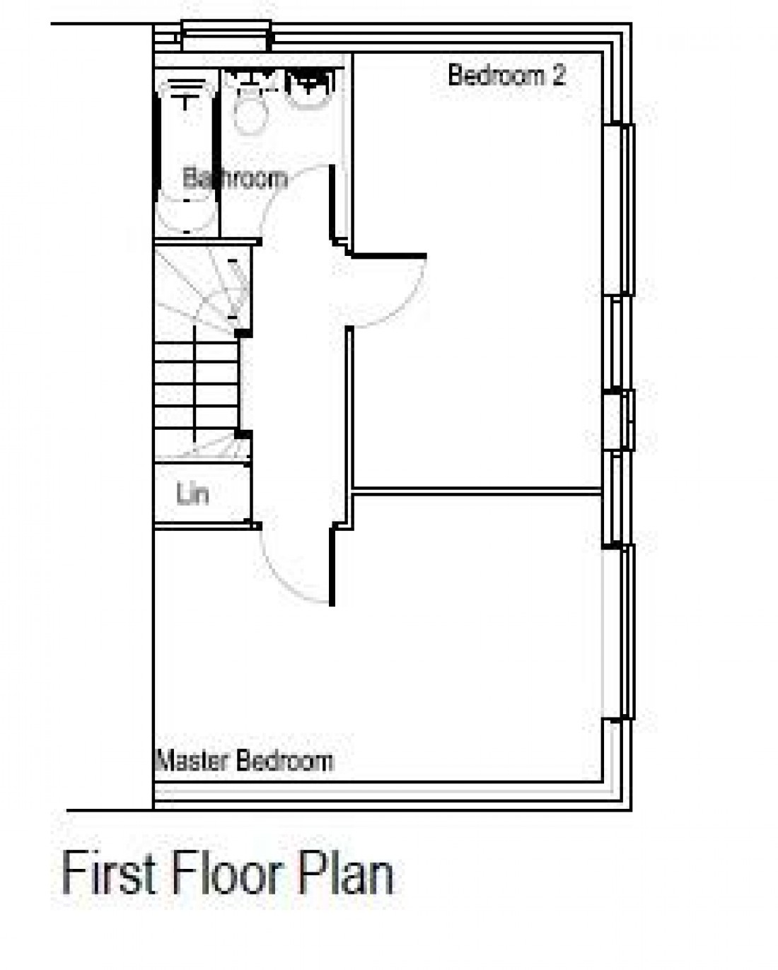 Floorplan for PLANNING GRANTED - 2 BED HOUSE