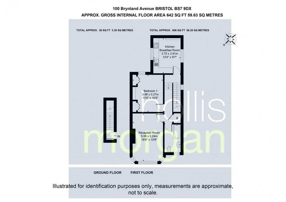 Floorplan for Brynland Avenue, Bishopston