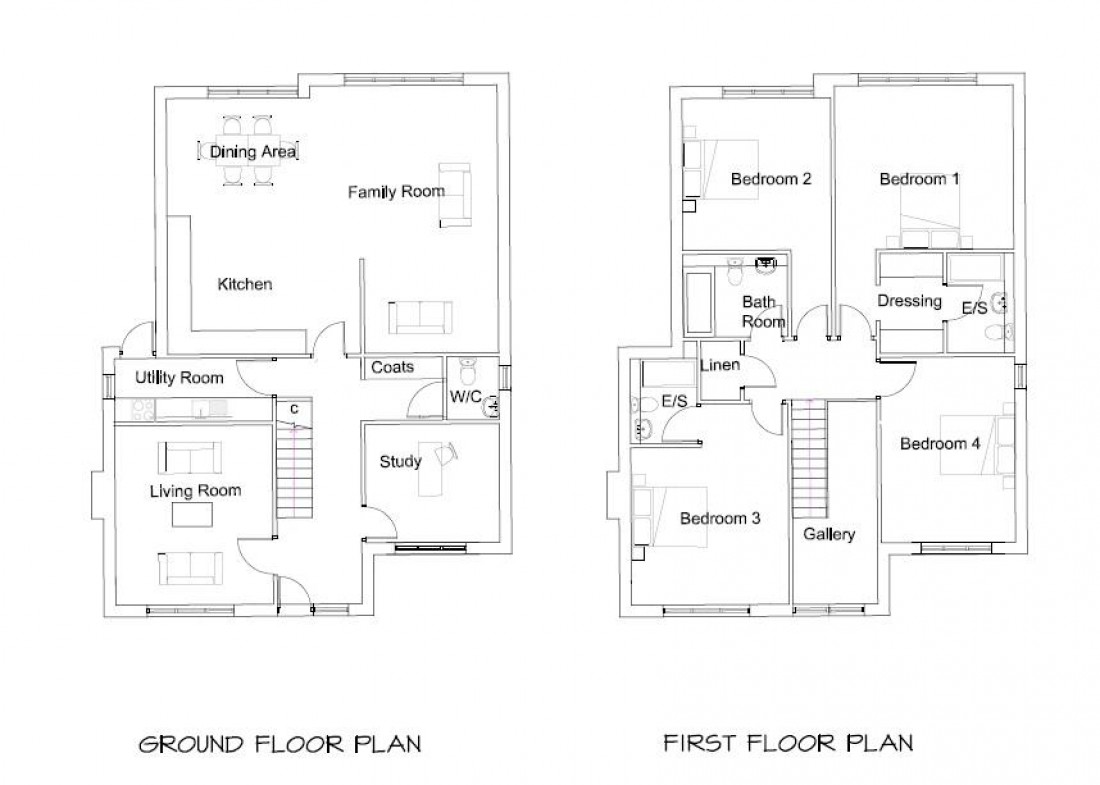 Floorplan for PLANNING GRANTED - DETACHED HOUSE