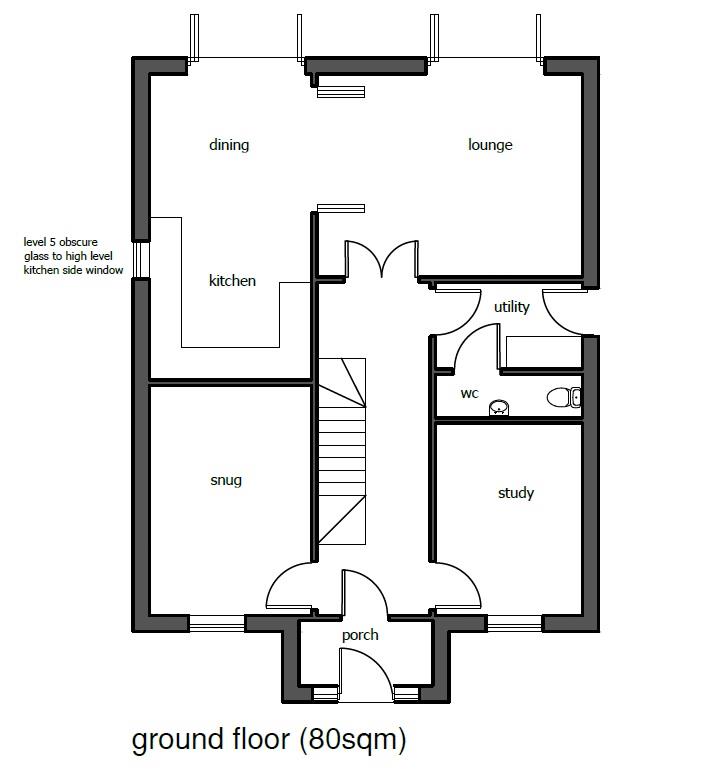 Floorplans For PLANNING GRANTED - 2 X LUXURY HOUSES