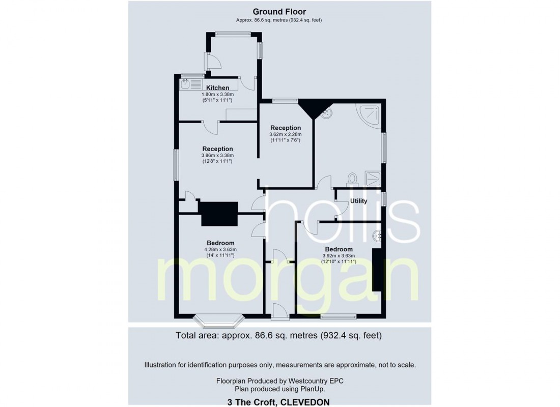 Floorplan for BUNGALOW FOR MODERNISATION