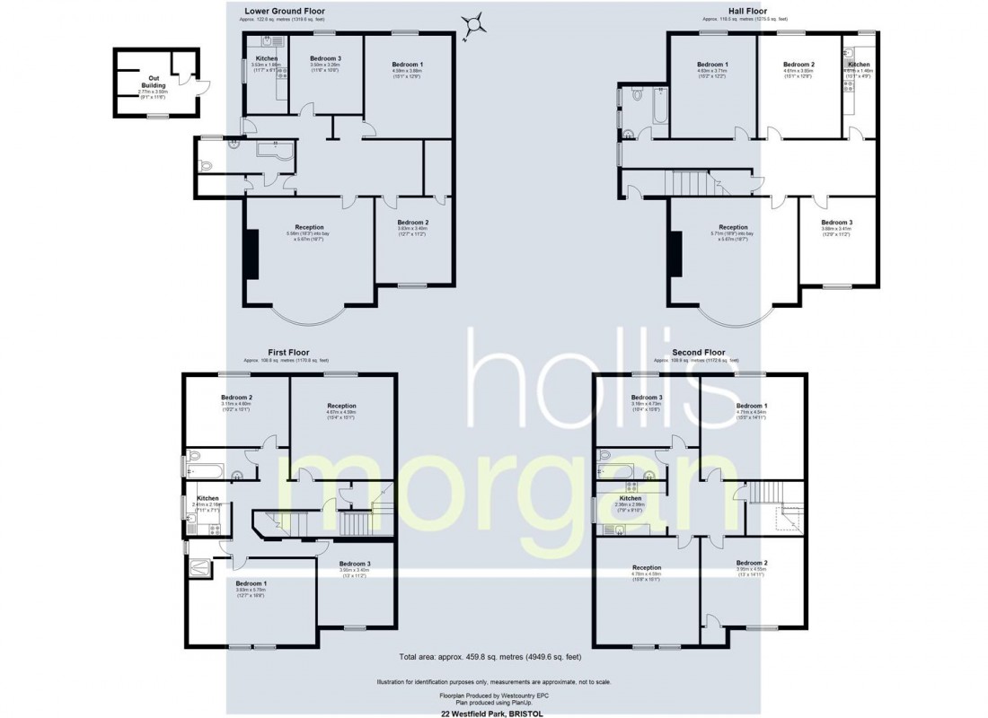 Floorplan for BLOCK OF FLATS - INVESTMENT / BREAK UP