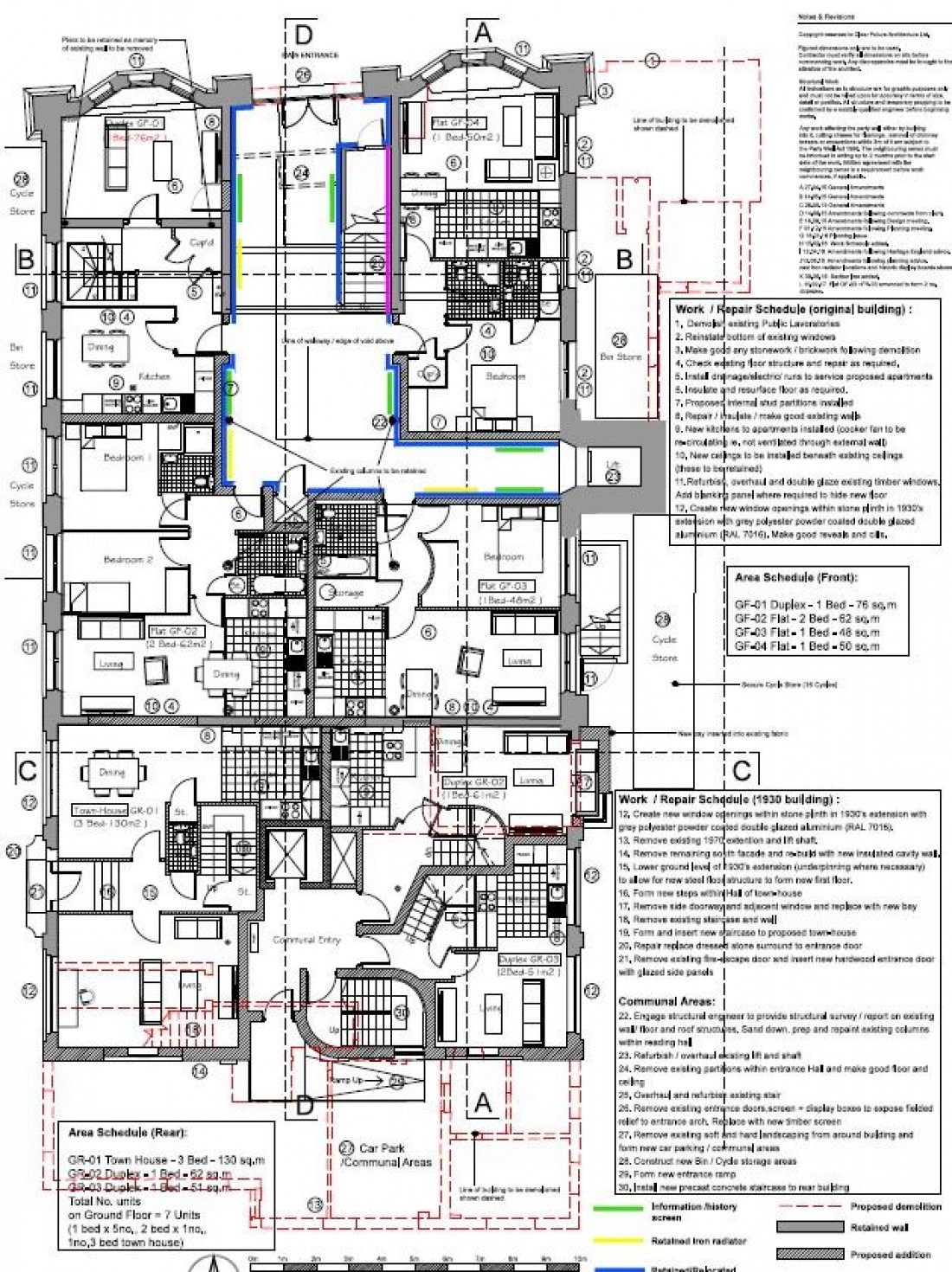 Floorplan for PLANNING GRANTED - GDV £3.5M