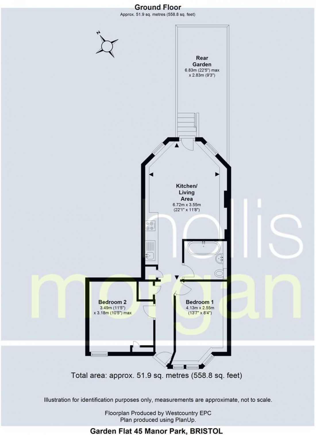 Floorplan for Manor Park, Redland