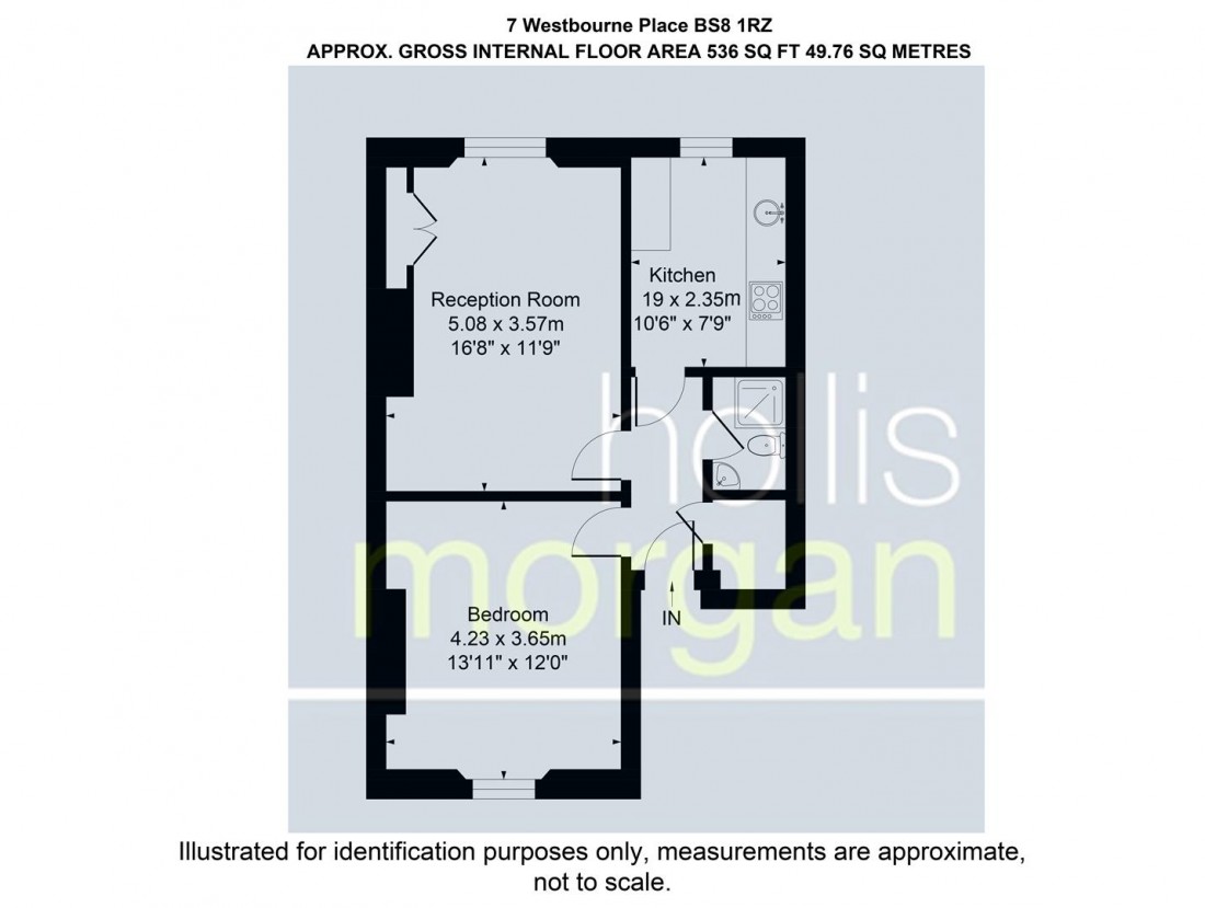 Floorplan for Westbourne Place, Clifton