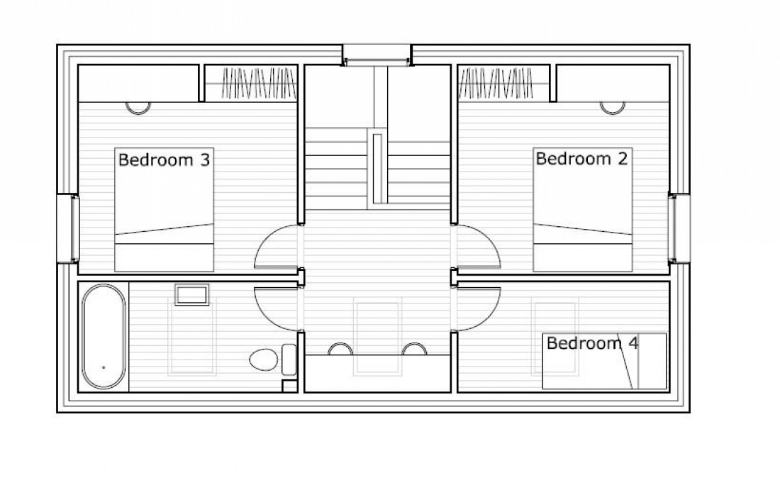 Floorplan for PLANNING GRANTED - 4 BED HOUSE