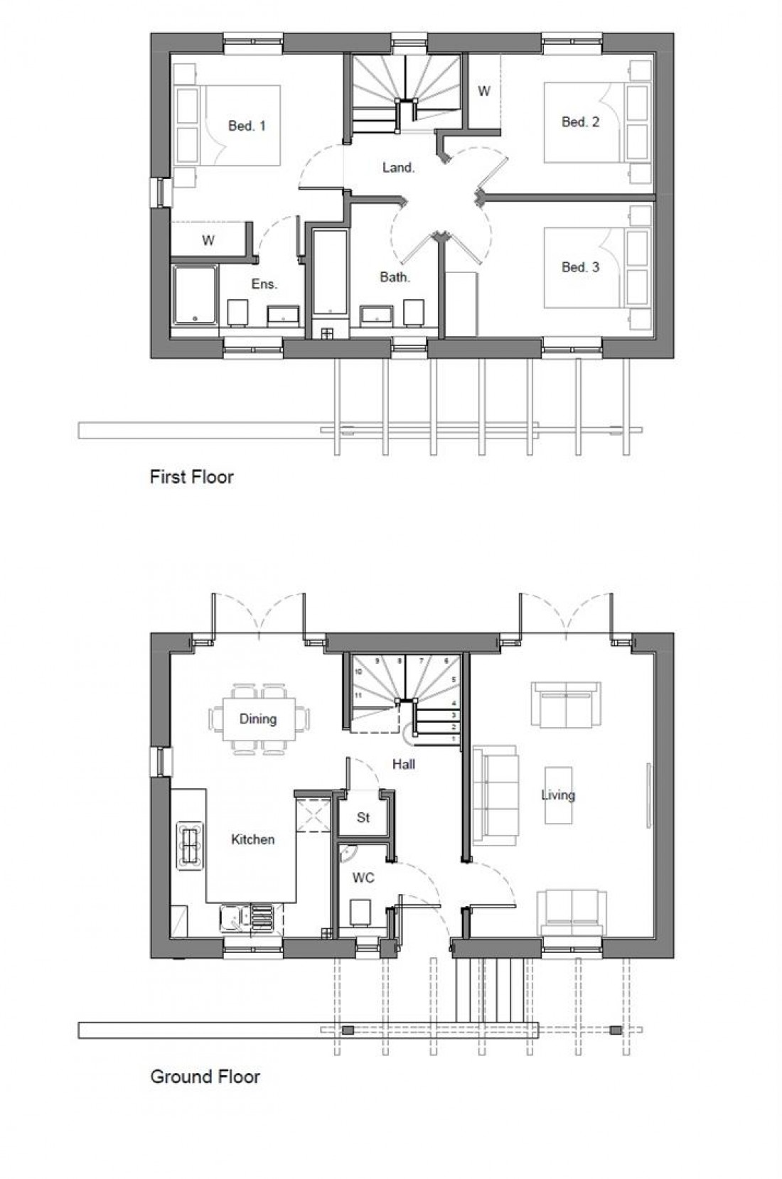 Floorplan for PLANNING GRANTED - GDV £2.6M