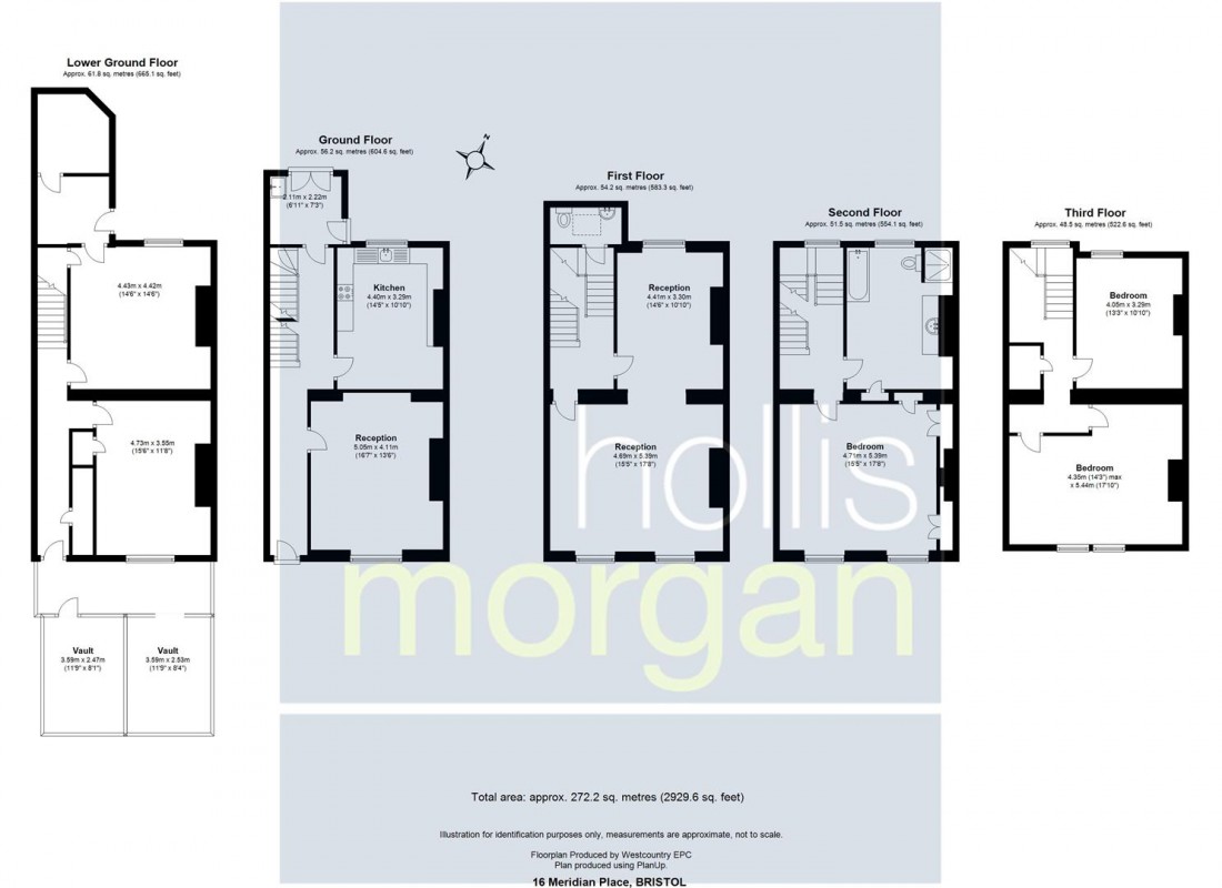 Floorplan for CLIFTON TOWNHOUSE FOR MODERNISATION