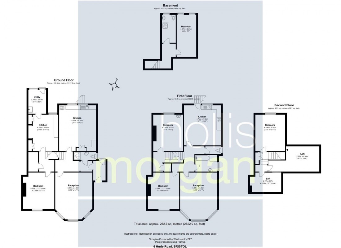 Floorplan for PRIME BLOCK OF FLATS - CLIFTON