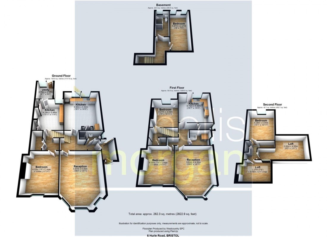 Floorplan for PRIME BLOCK OF FLATS - CLIFTON