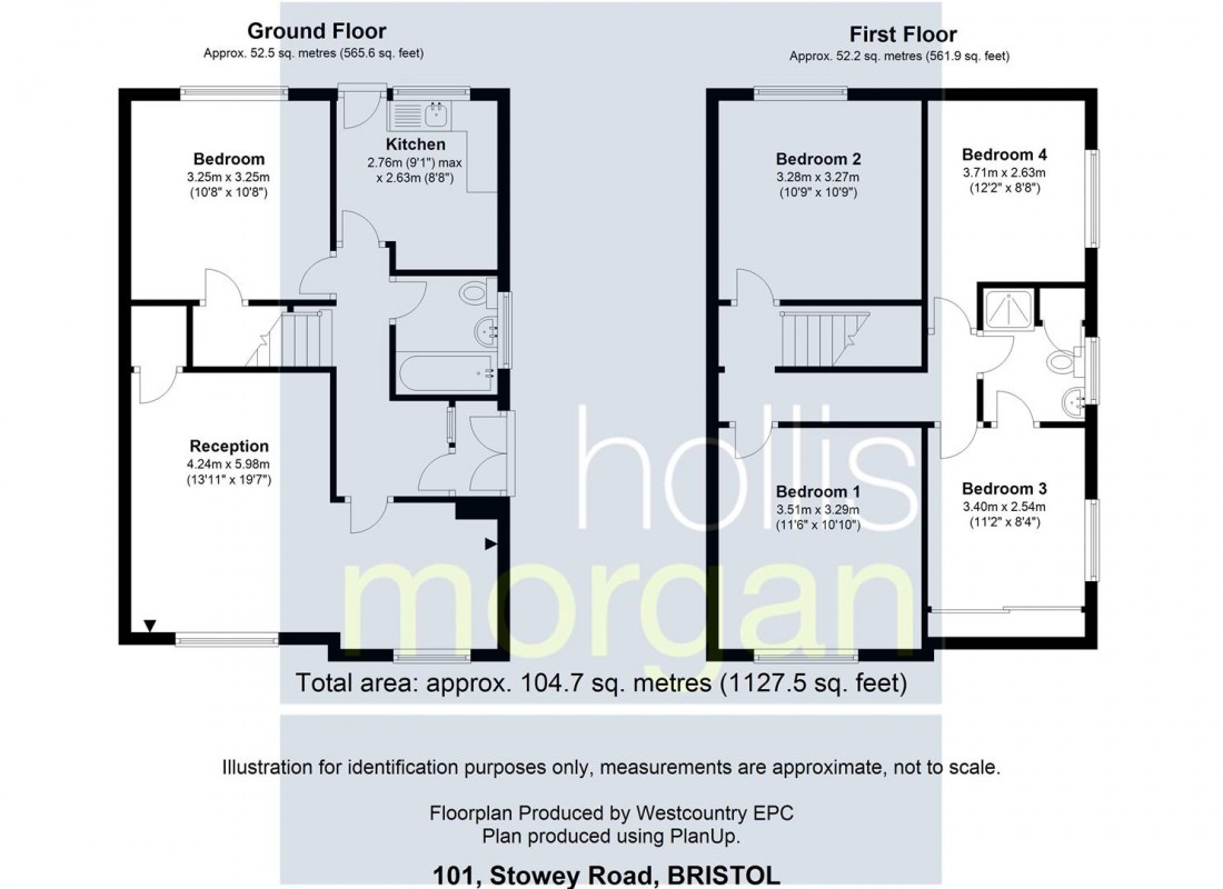 Floorplan for 4 BED FOR UPDATING - YATTON