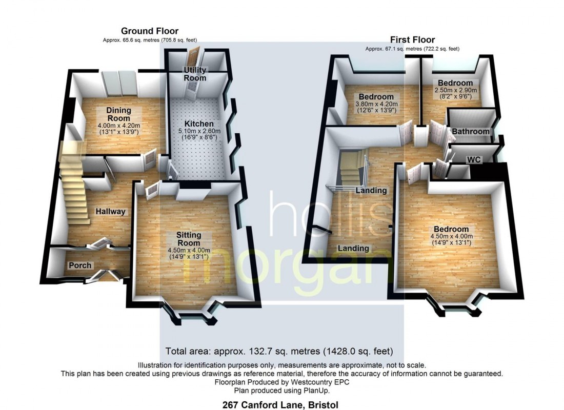 Floorplan for FAMILY HOME FOR UPDATING - CANFORD LANE