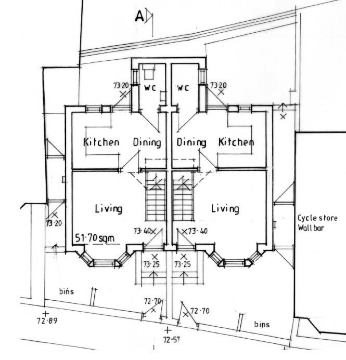 Floorplan for PLANNING GRANTED - 2 X HOUSES